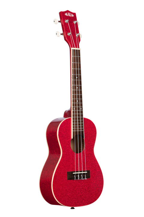 Ritzy Red Sparkle Concert Ukulele