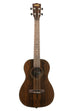 A Ziricote Gloss Baritone Ukulele shown at a front angle