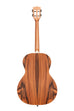 A Solid Spruce Top Pau Ferro Tenor Guitar shown at a back angle