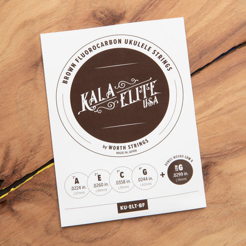 Kala Elite USA Brown Fluorocarbon Strings