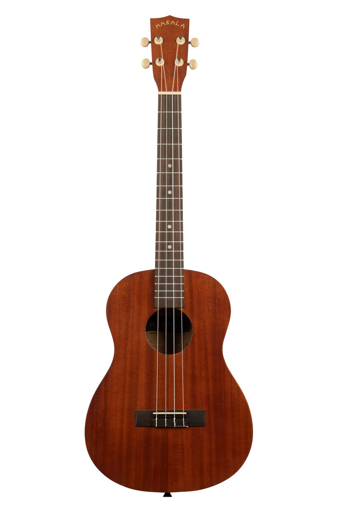 A Makala Baritone Ukulele shown at a front angle