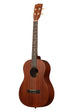 A Makala Baritone Ukulele shown at a left angle