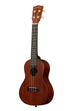 A Makala Concert Ukulele shown at a left angle