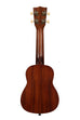 A Makala Soprano Ukulele shown at a back angle
