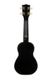 A Blacktip Soprano Shark Ukulele shown at a back angle
