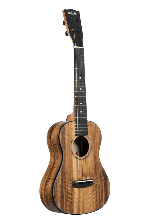 A Oregon Myrtle Tenor shown at a right angle