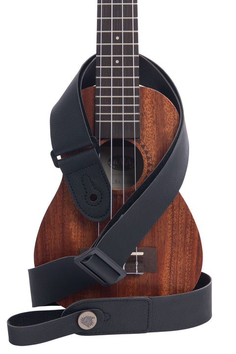 Black Vegan Ukulele EcoStrap®