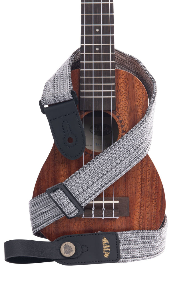 Heather Grey Handmade Ukulele Strap