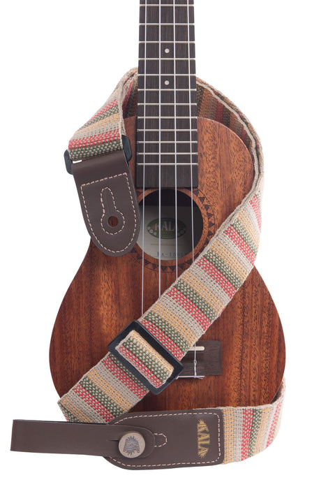 Amazon Stripe Handmade Ukulele Strap