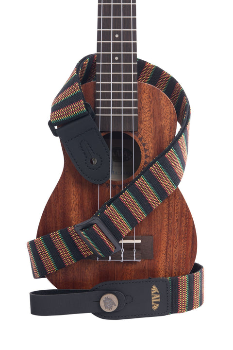 Rastafarian Stripe Handmade Ukulele Strap