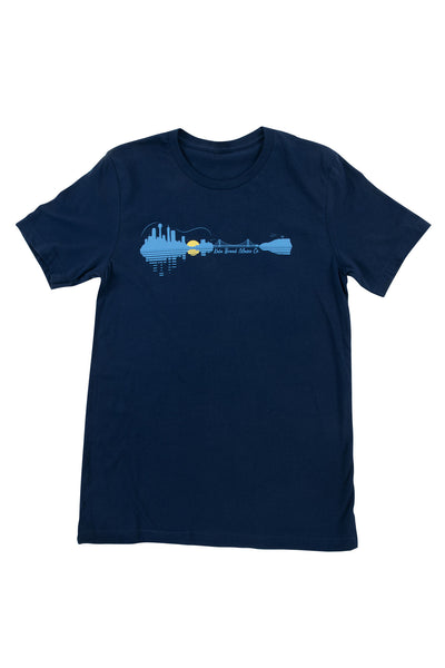 【関税・送料込み】MALO T-SHIRTS BLUE COTTON T-SHIRT Kala Metropolitan Skyline T-Shirt – Kala Brand Music Co.™