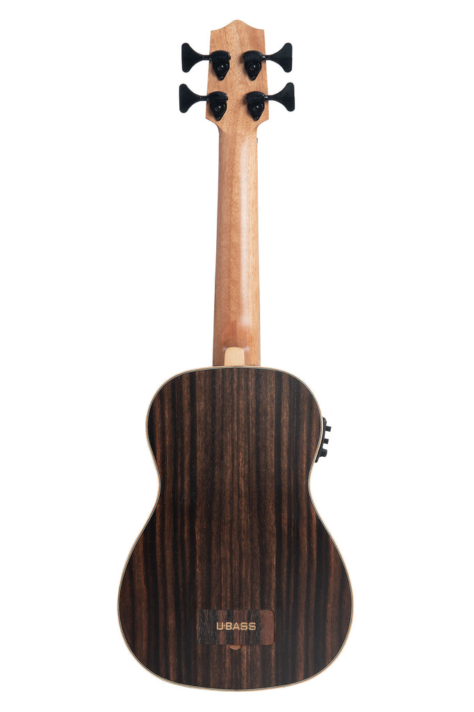 BLEM - Striped Ebony Fretless Acoustic-Electric U•BASS®