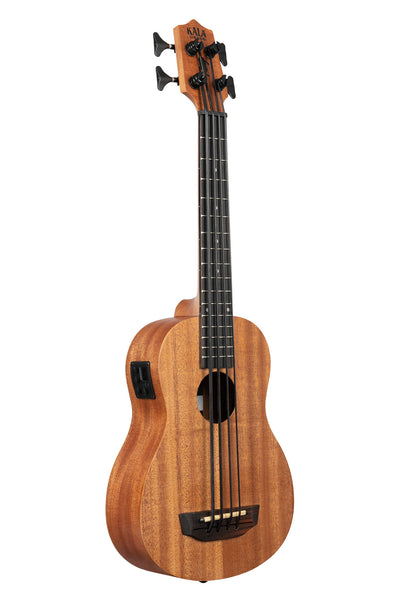 A Nomad Acoustic-Electric U•BASS® shown at a right angle