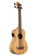 A Zebrawood Acoustic-Electric U•BASS® shown at a right angle