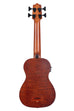 A Exotic Mahogany Acoustic-Electric U•BASS® shown at a back angle