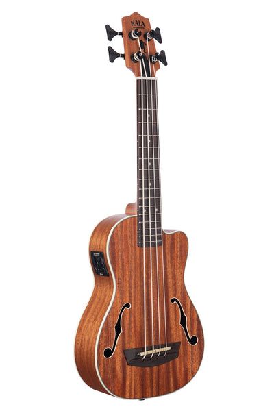 Journeyman Acoustic-Electric U•BASS® with F-Holes – Kala Brand 