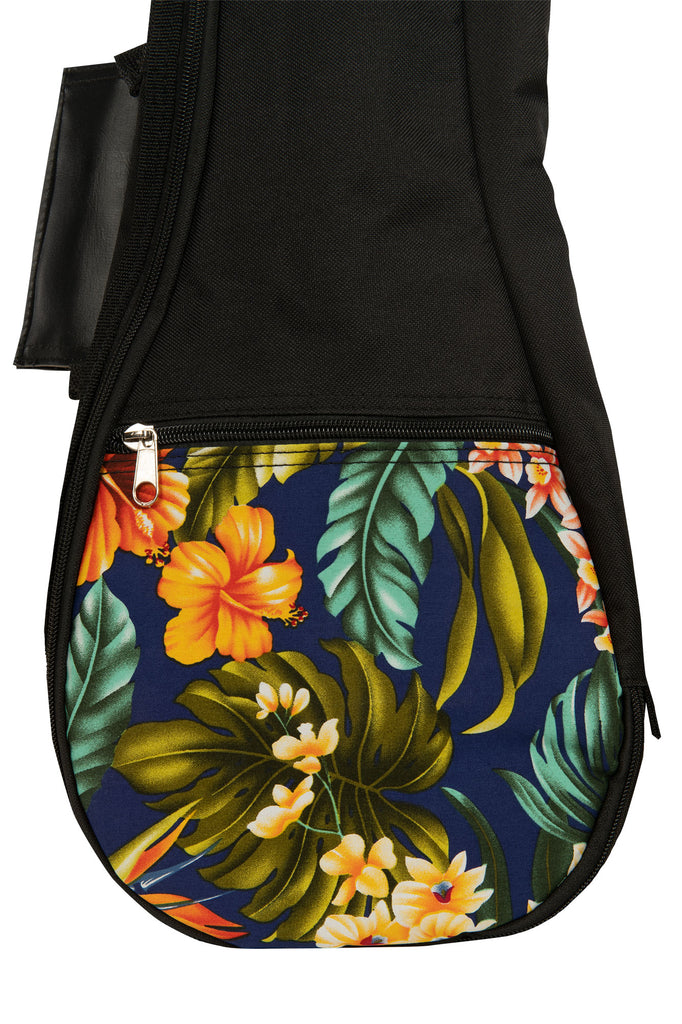 Floral Hawaiian Accent Bag for Ukulele