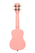 A Uketopia Ukadelic Soprano Ukulele shown at a back angle