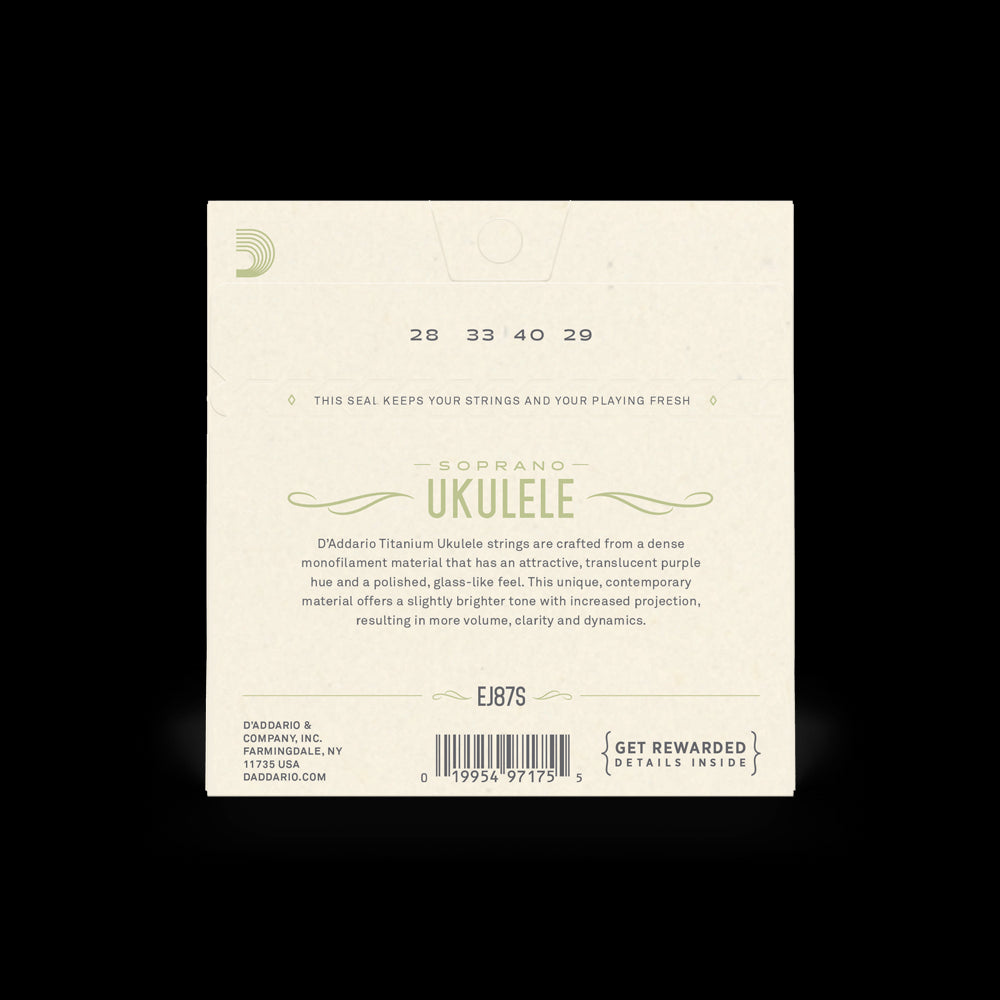 D'Addario® Uke Titanium String Set