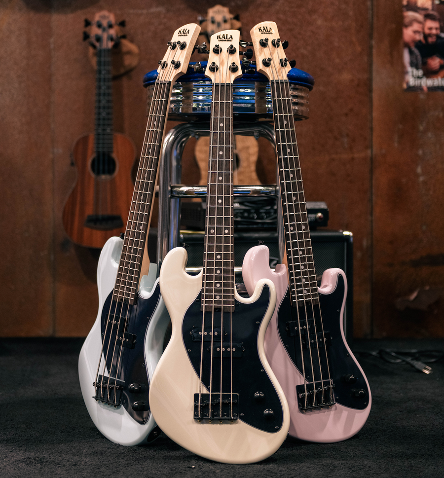Product Update: New Colors for Solid Body U•BASS®