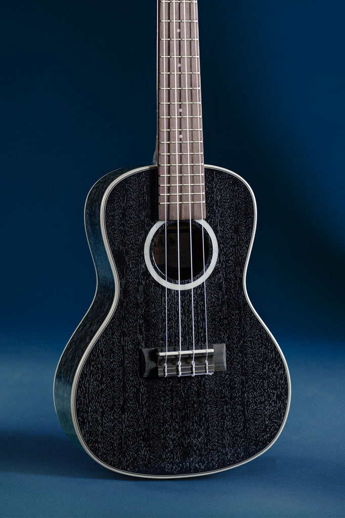 All Solid Salt & Pepper Doghair Mahogany Concert Ukulele