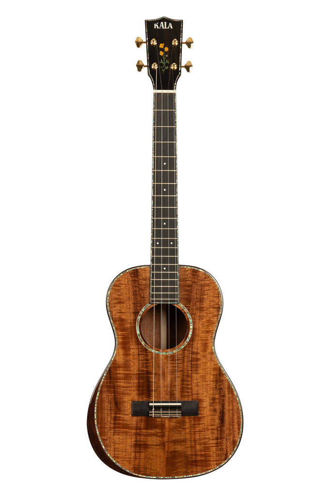 20th Anniversary Solid Koa Top African Mahogany Baritone Ukulele with Bag