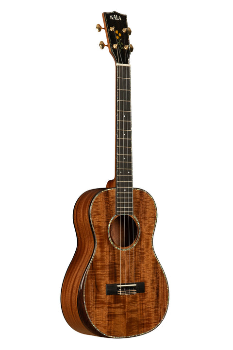 20th Anniversary Solid Koa Top African Mahogany Baritone Ukulele with Bag