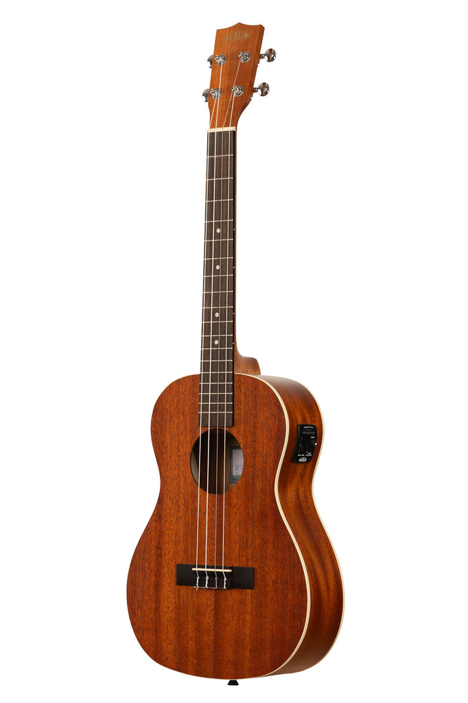 BLEM - Satin Mahogany Baritone Left-Handed Ukulele with EQ