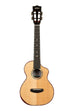 Contour Deluxe All Solid Gloss Spruce Rosewood Tenor Ukulele w/ Cutaway and Bag