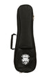 Pan-Pacific Deluxe All Solid Hawaiian Koa Figure 8 Soprano Ukulele with Bag