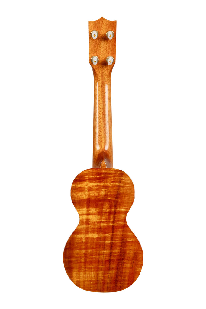 Pan Pacific All Solid Hawaiian Koa Figure 8 Soprano Ukulele with Bag