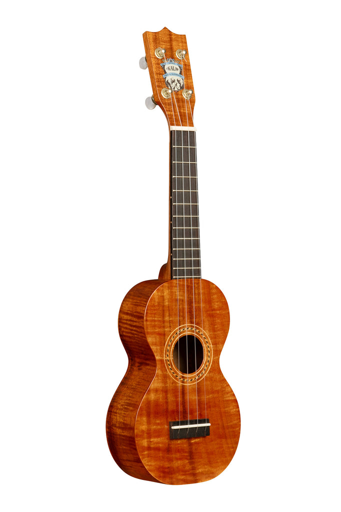 Pan Pacific All Solid Hawaiian Koa Figure 8 Soprano Ukulele with Bag