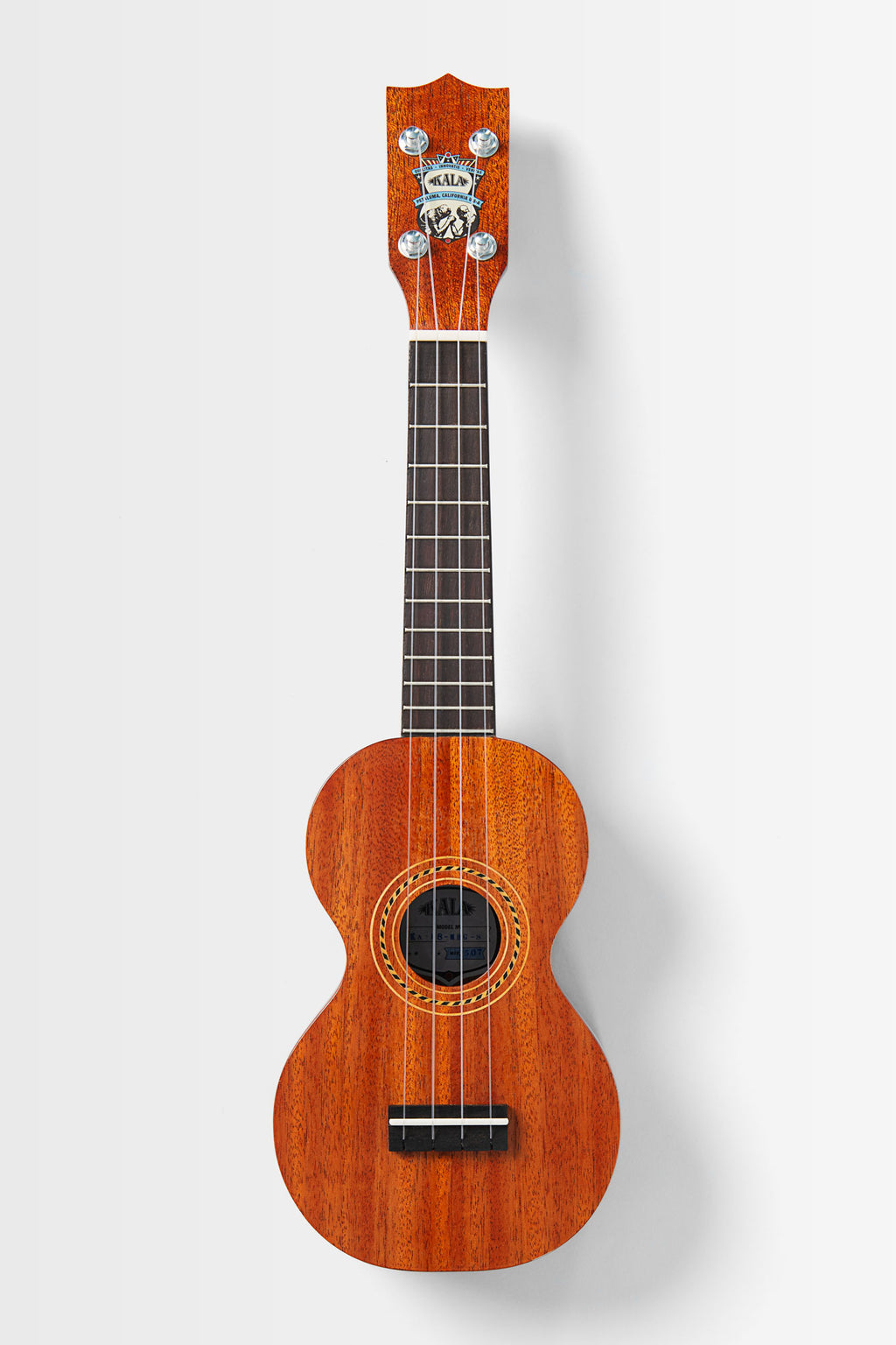 Stringed Instrument Figure Eight Body Pan Pacific All Solid Mahogany Figure 8 Soprano Ukulele with Bag – Kala ...