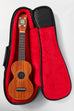 Pan Pacific All Solid Mahogany Figure 8 Soprano Ukulele with Bag