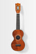 Pan Pacific Deluxe All Solid Koa Top Mahogany Figure 8 Soprano Ukulele with Bag