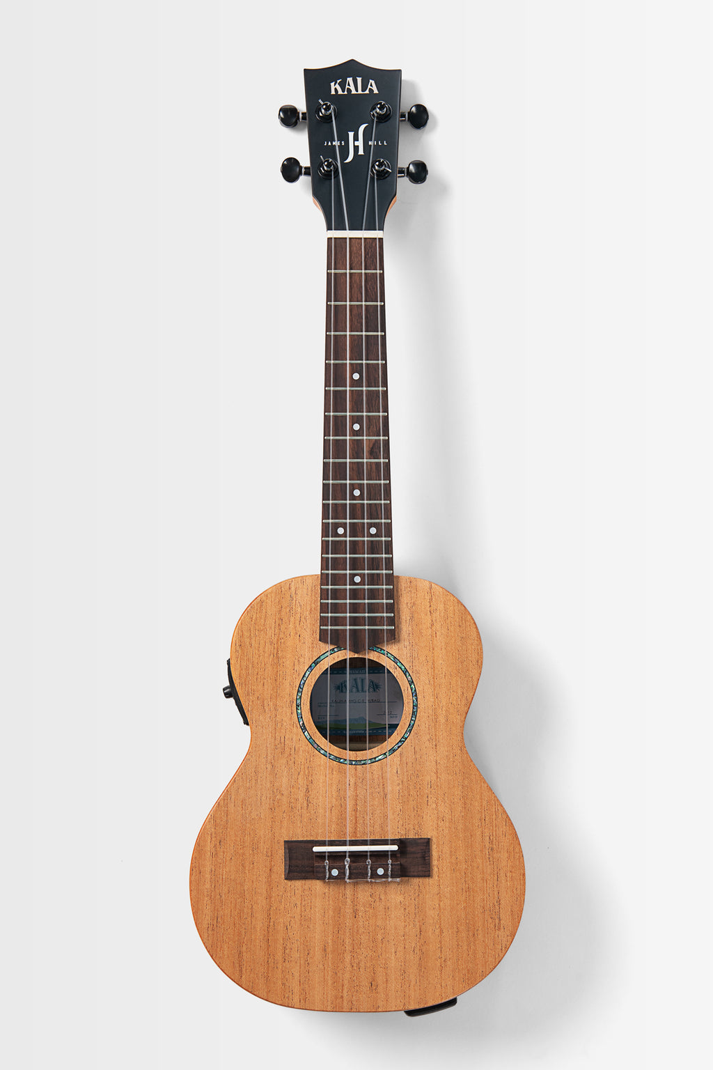 James Hill Signature All Solid Mahogany Concert with EQ (JH2)