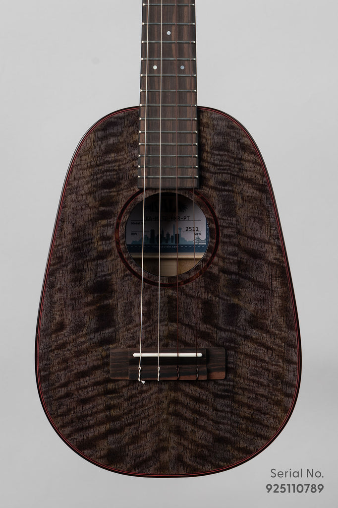 Metropolitan Deluxe Black Night Mango Pineapple Tenor Ukulele