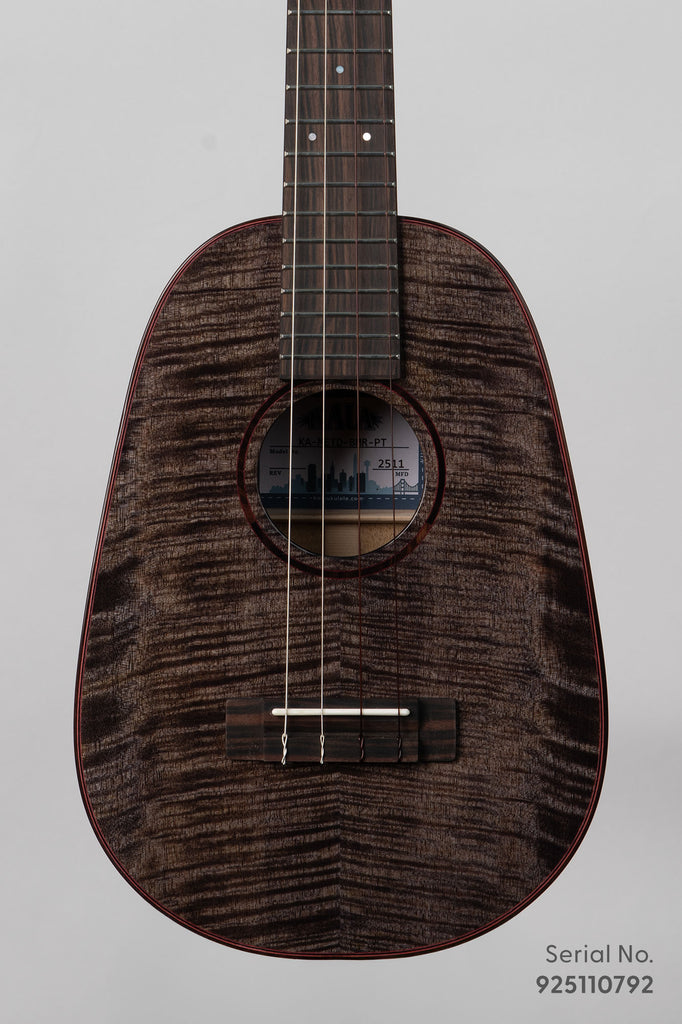 Metropolitan Deluxe Black Night Mango Pineapple Tenor Ukulele