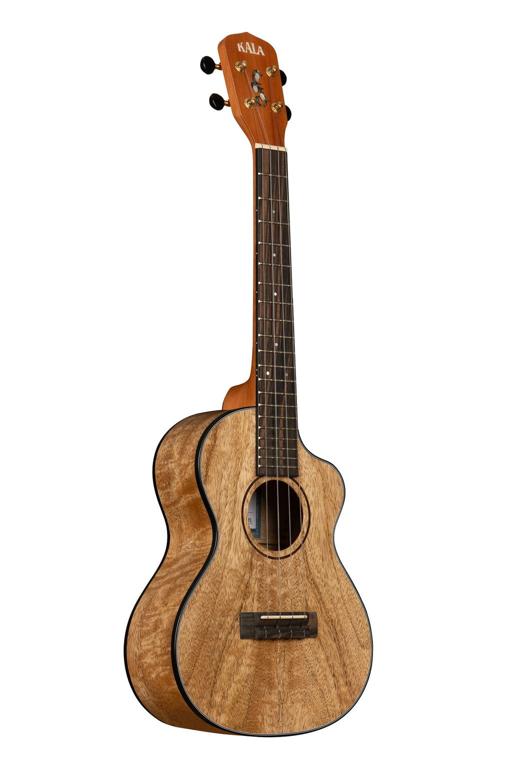 BLEM - All Solid Curly Mango Metropolitan™ Tenor Cutaway Ukulele