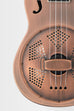 Brushed Copper Baritone Resonator Ukulele with Bag