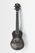 Brushed Nickel Tenor Resonator Ukulele with Bag