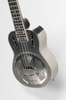 Brushed Nickel Tenor Resonator Ukulele with Bag