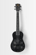 Matte Black Tenor Resonator Ukulele with Bag