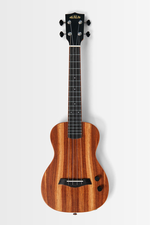 Solid Body Electric Acacia Tenor Ukulele