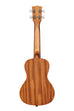 A Unity Mahogany Concert Ukulele shown at a back angle