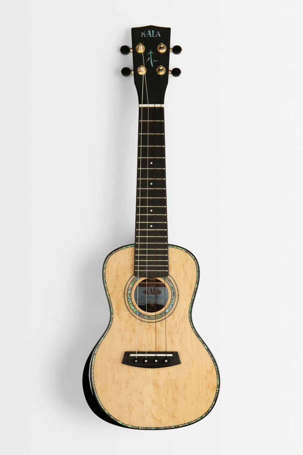 West Coast Woods Birdseye Maple Top Concert Ukulele