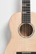 All Solid Flame Maple Waterfall Baritone Ukulele