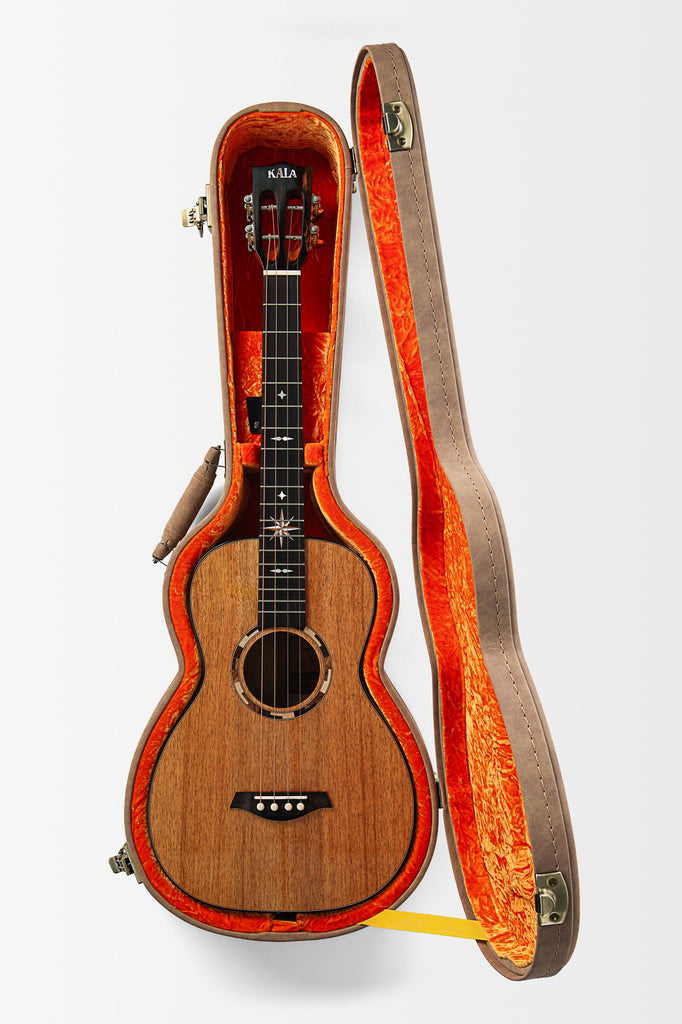 Waypoint Golden Mango Grand Baritone with EQ and Hardcase