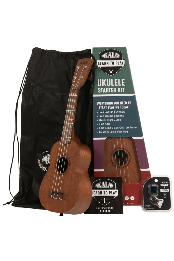 Limited Kala Learn To Play Meranti Soprano Ukulele Starter Kit