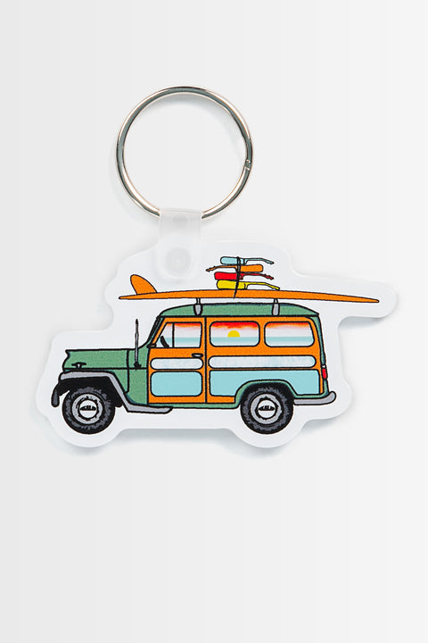 Kala Woody Wagon Keychain